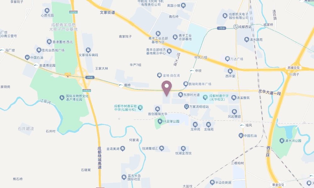 天府匠心总部中心位置地图